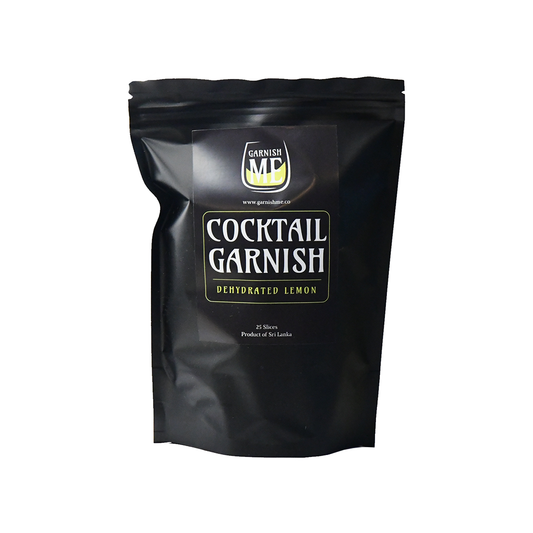 Cocktail Garnish - Dehydrated Lemon - 25 Slices