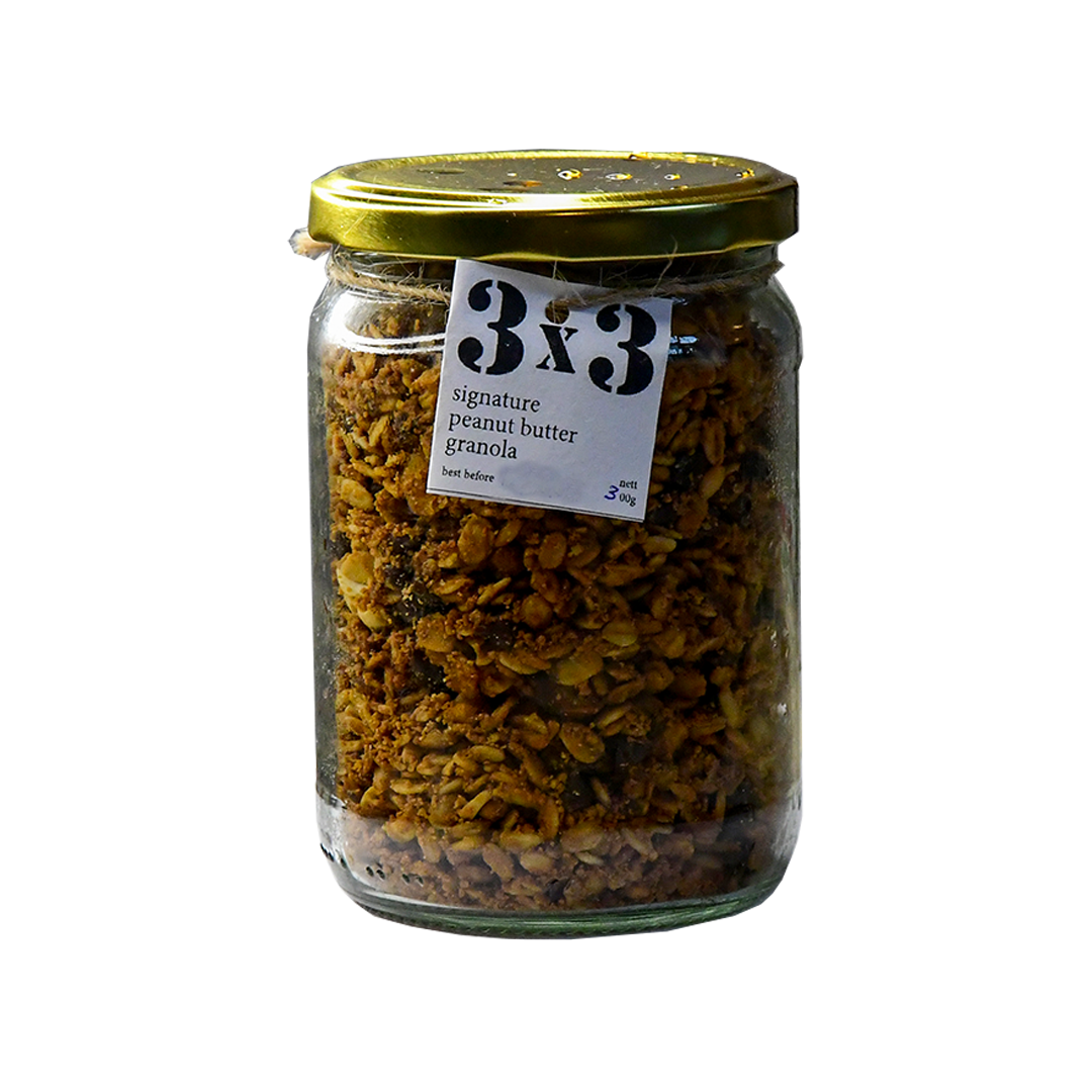 3x3 - Peanut Butter Granola - 300g