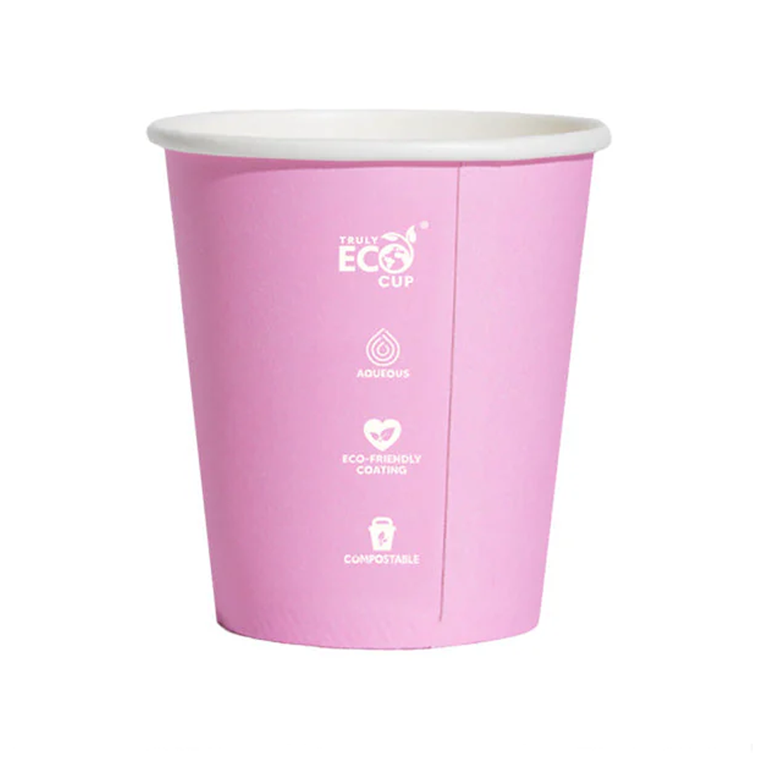 4oz Pastel Single Wall Aqueous Truly Eco Cup - 1000 pcs
