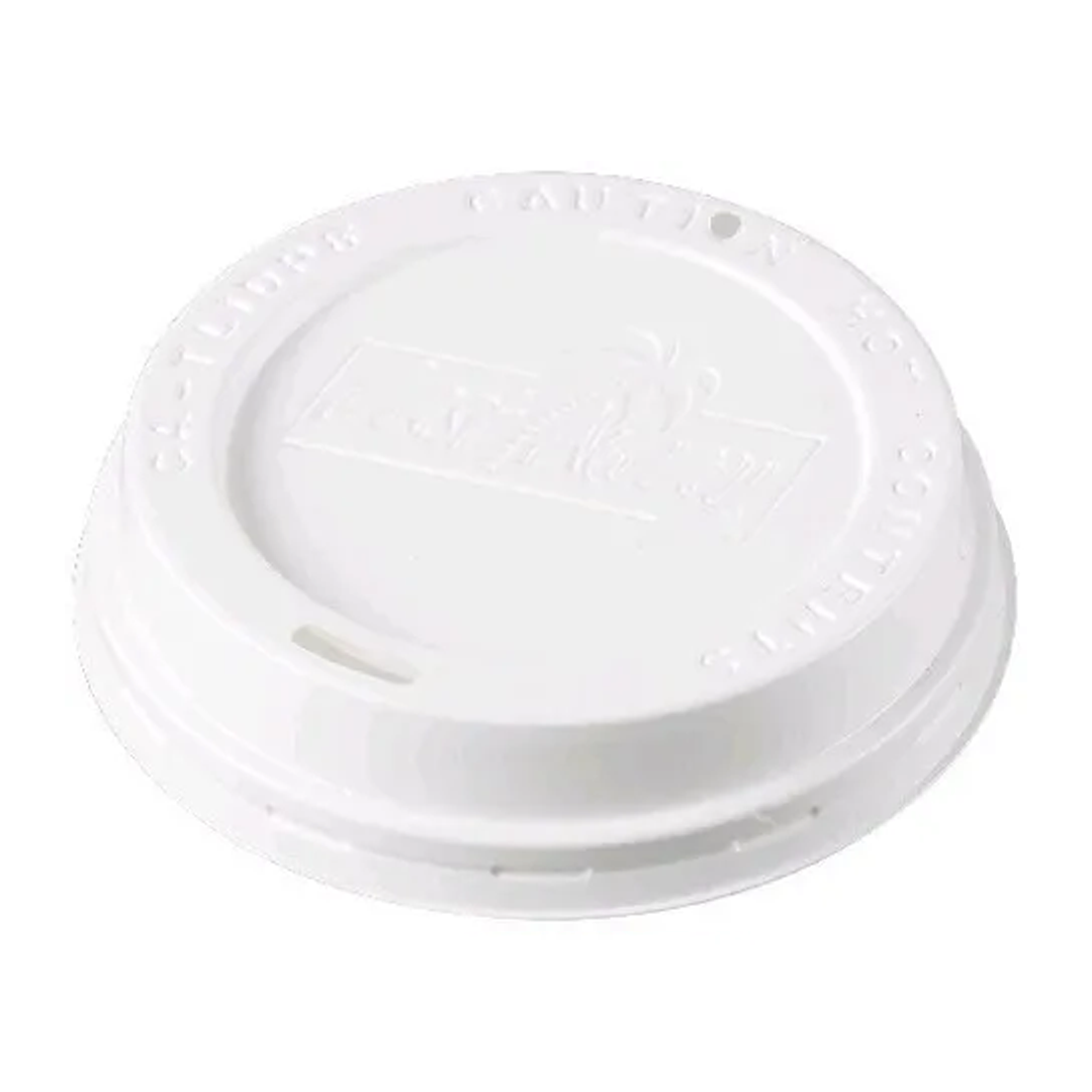 8oz Sipper Lid White PP - 1000 pcs