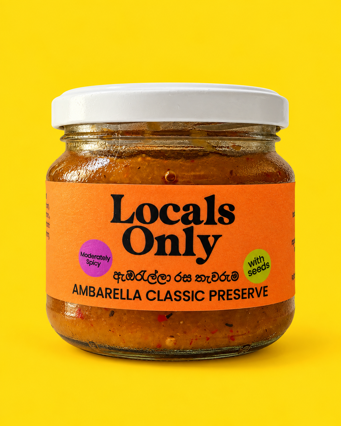 Locals Only - Ambarella Classic Preserve – With Seeds - 250g