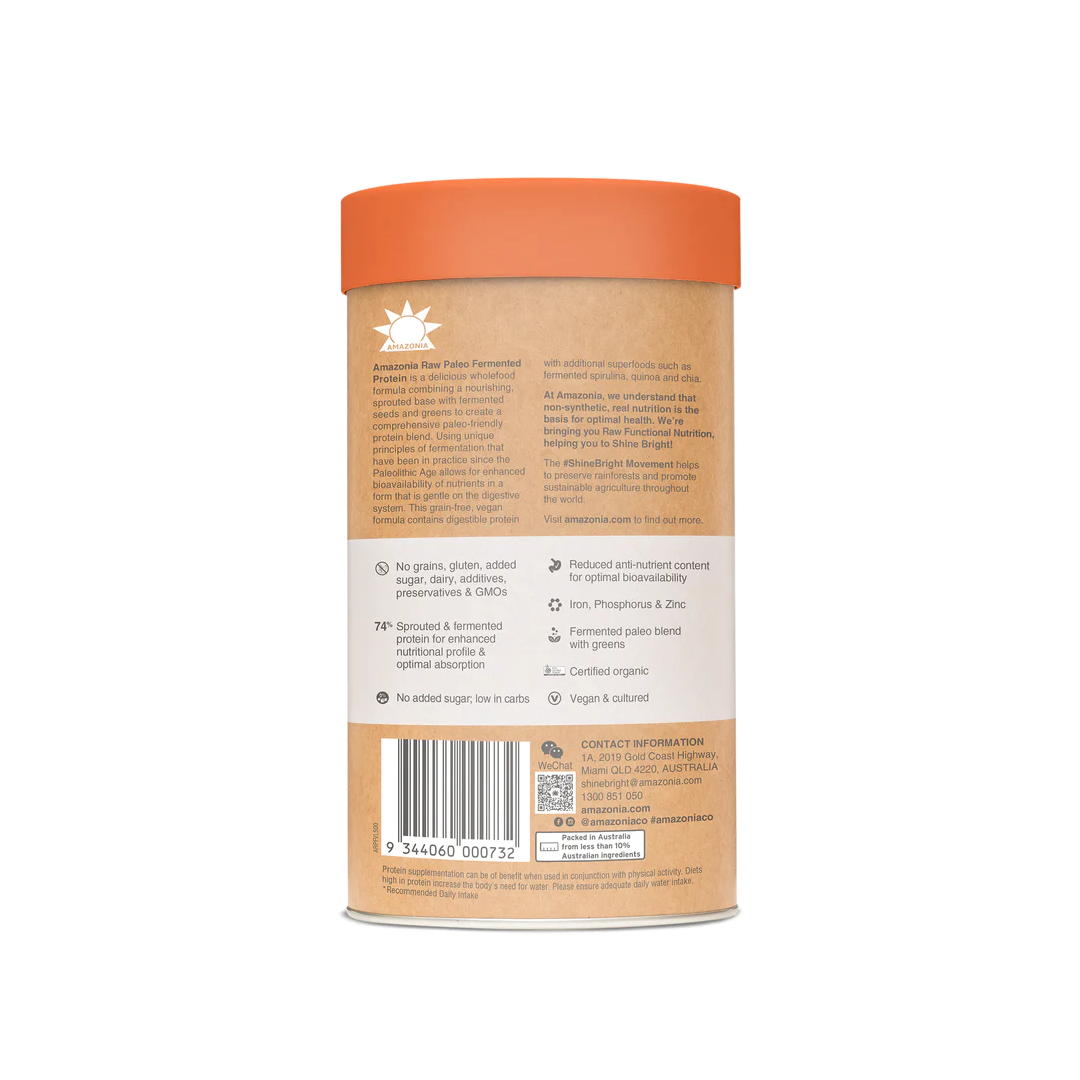 Amazonia - Raw Protein Paleo Fermented Vanilla Lucuma
