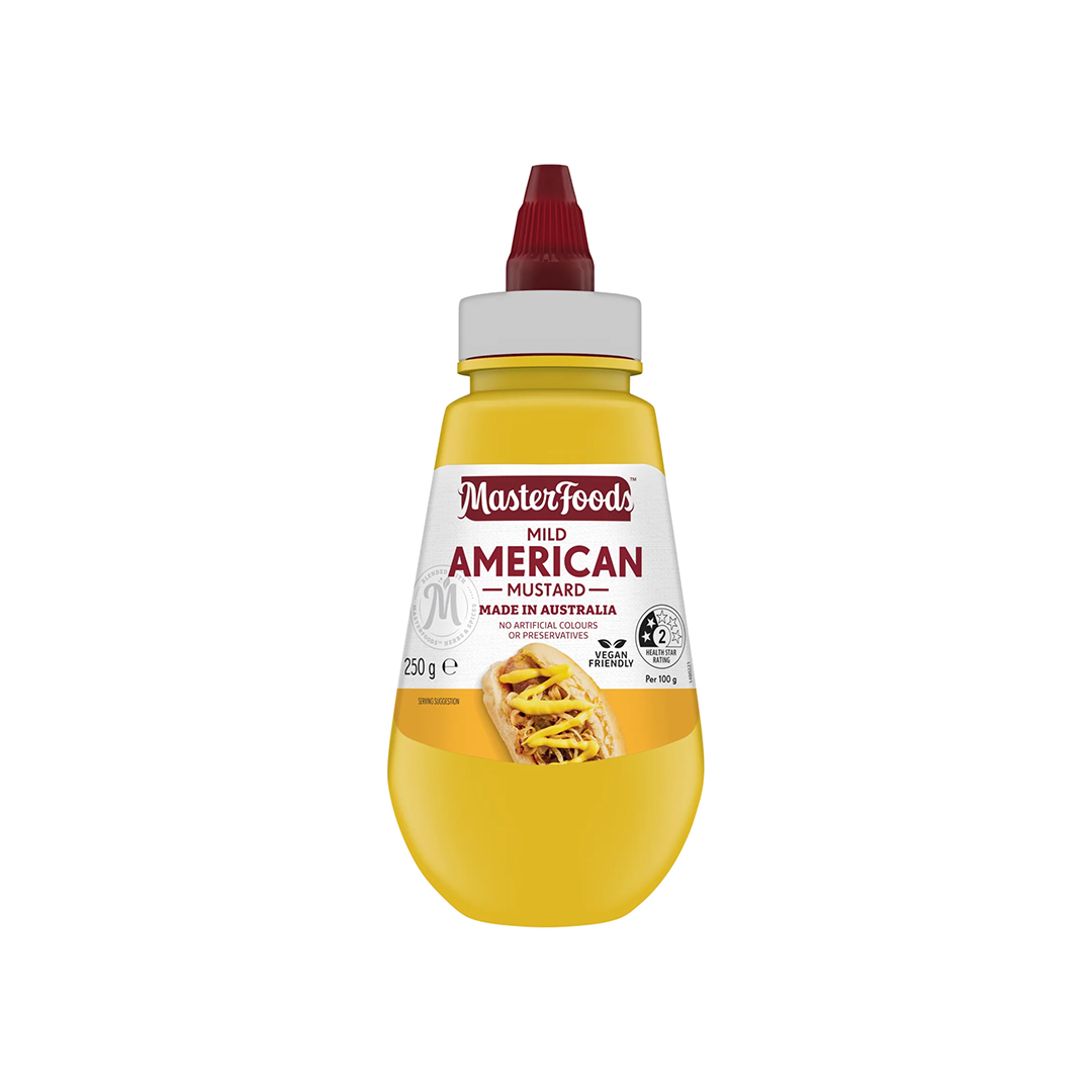 Master Food - Mild American Mustard - 250 g