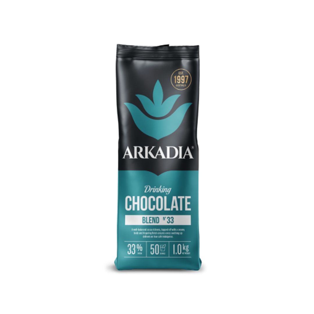 Arkadia 33% Drinking Chocolate (12x1kg)