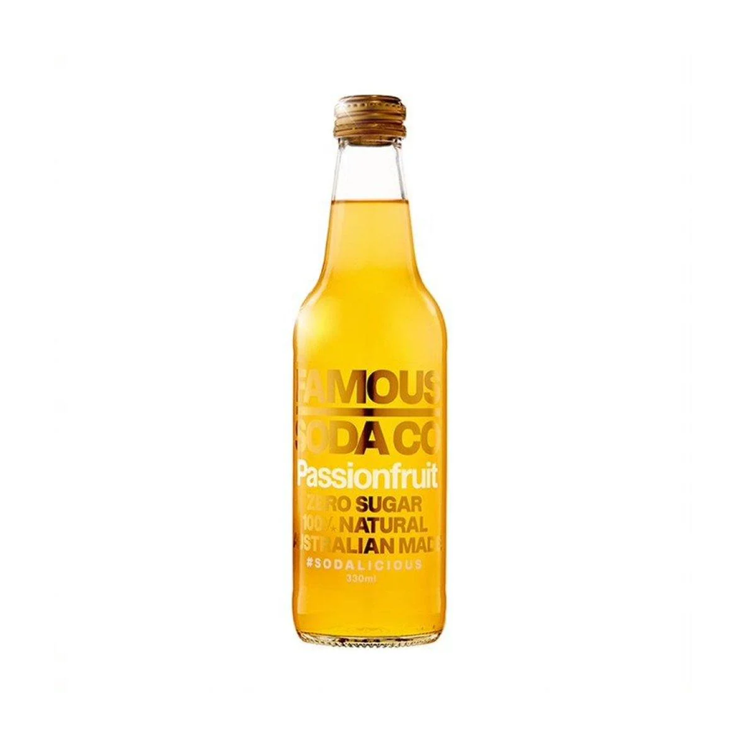 Famous Soda - Passionfruit 12 X 330ml