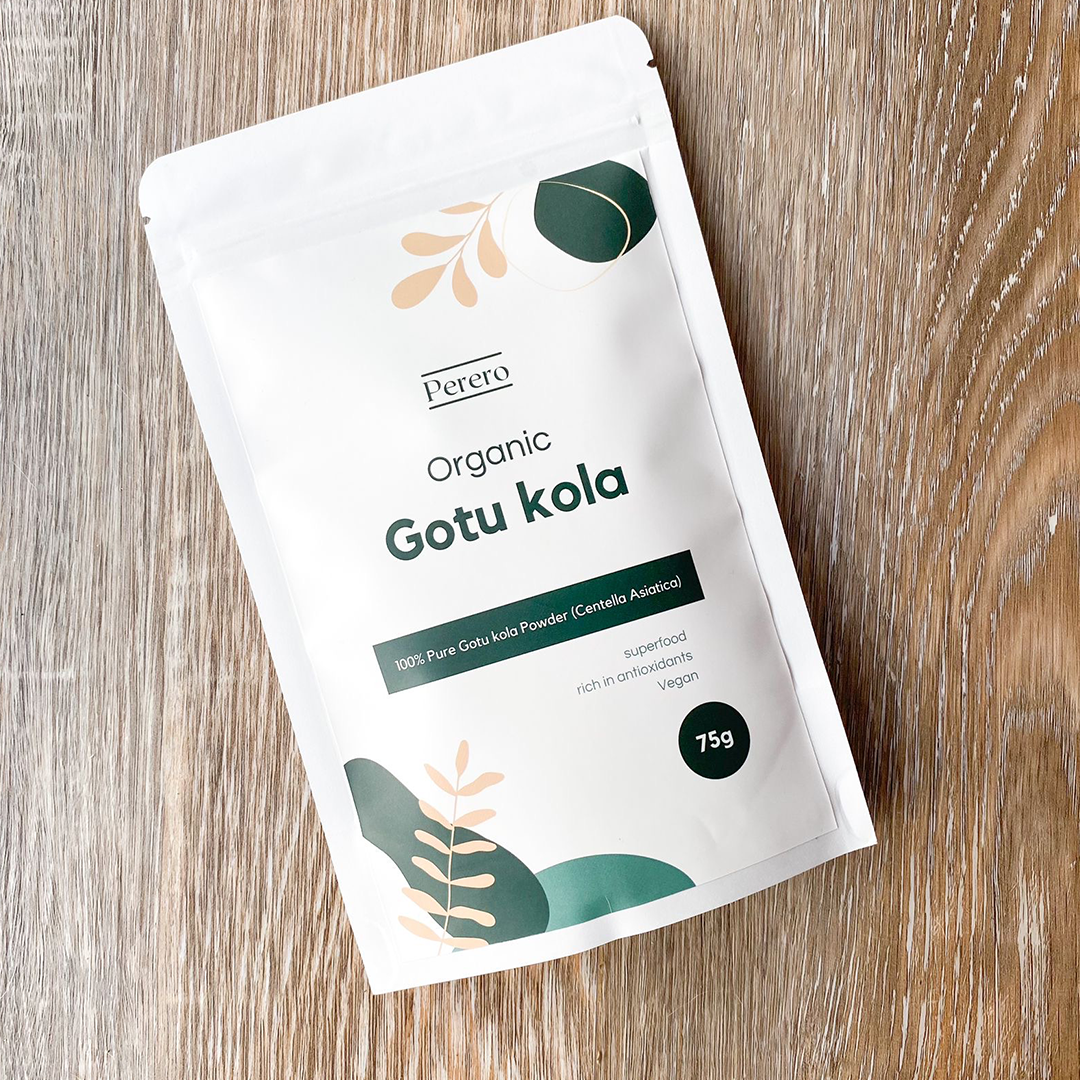 Perero - Organic Gotu kola powder - 75g