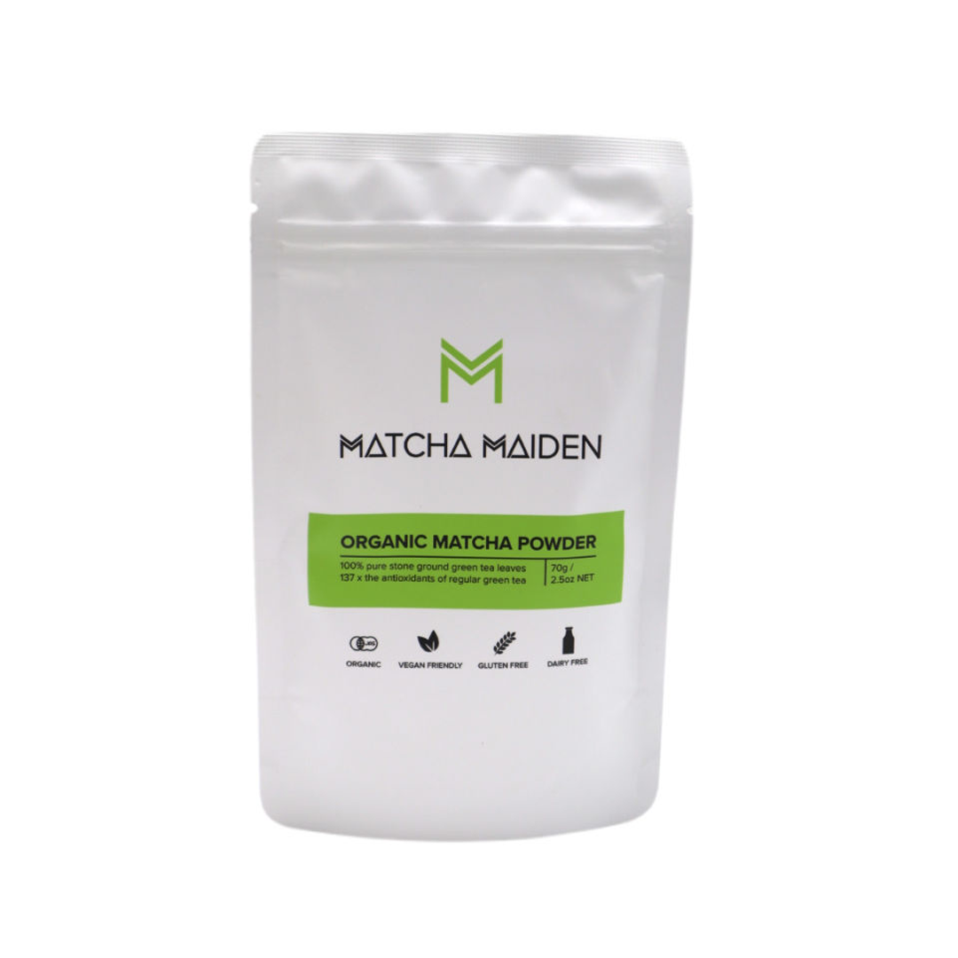Matcha Maiden Organic Matcha Powder – 70g