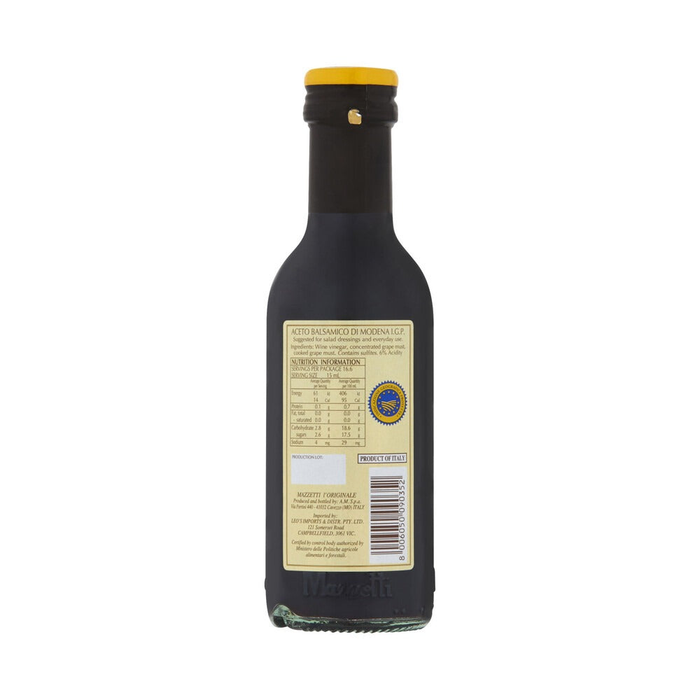 Mazzetti - Balsamic Vinegar Of Modena -250ml