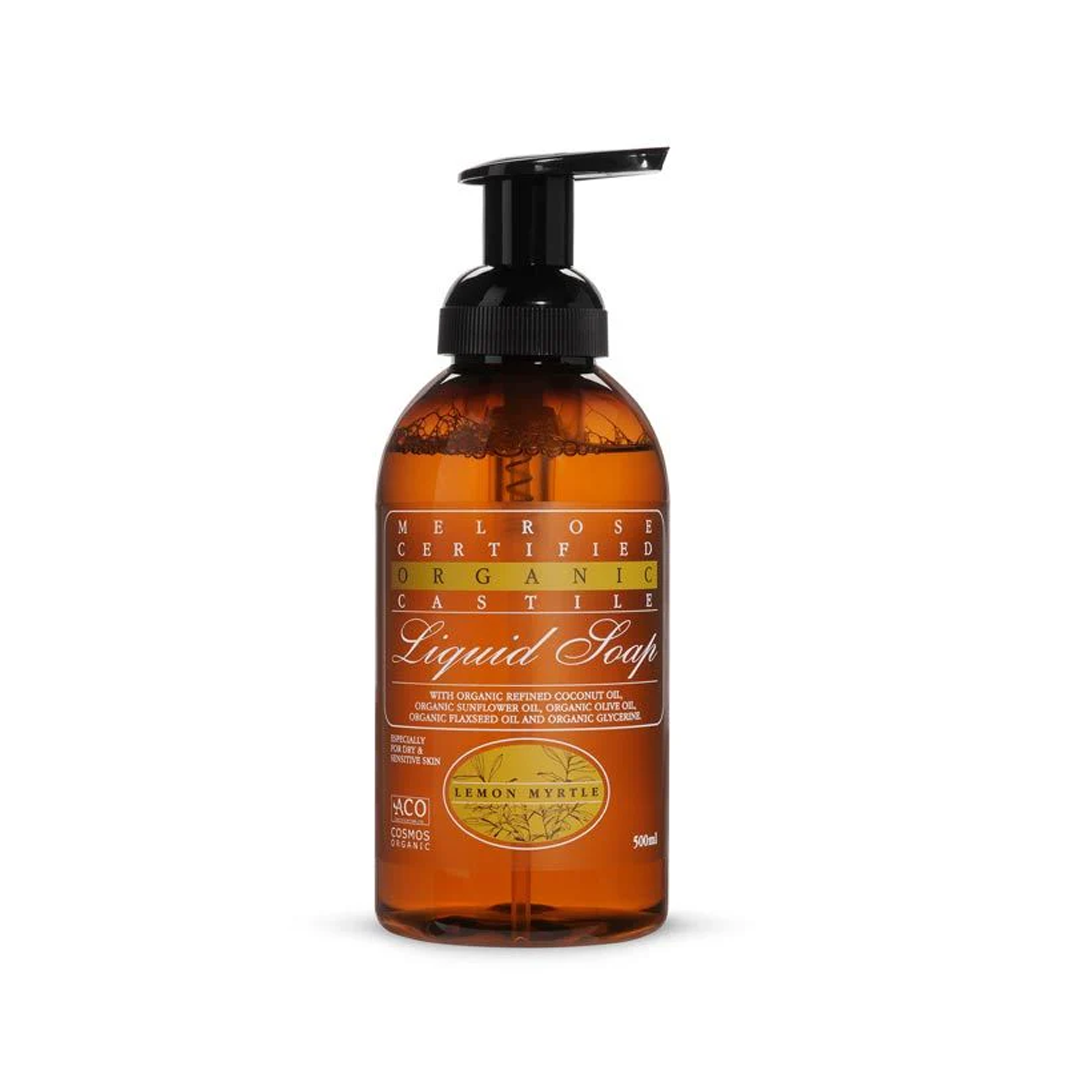 Melrose - Castile Soap Lemon Myrtle Pump - 500ml