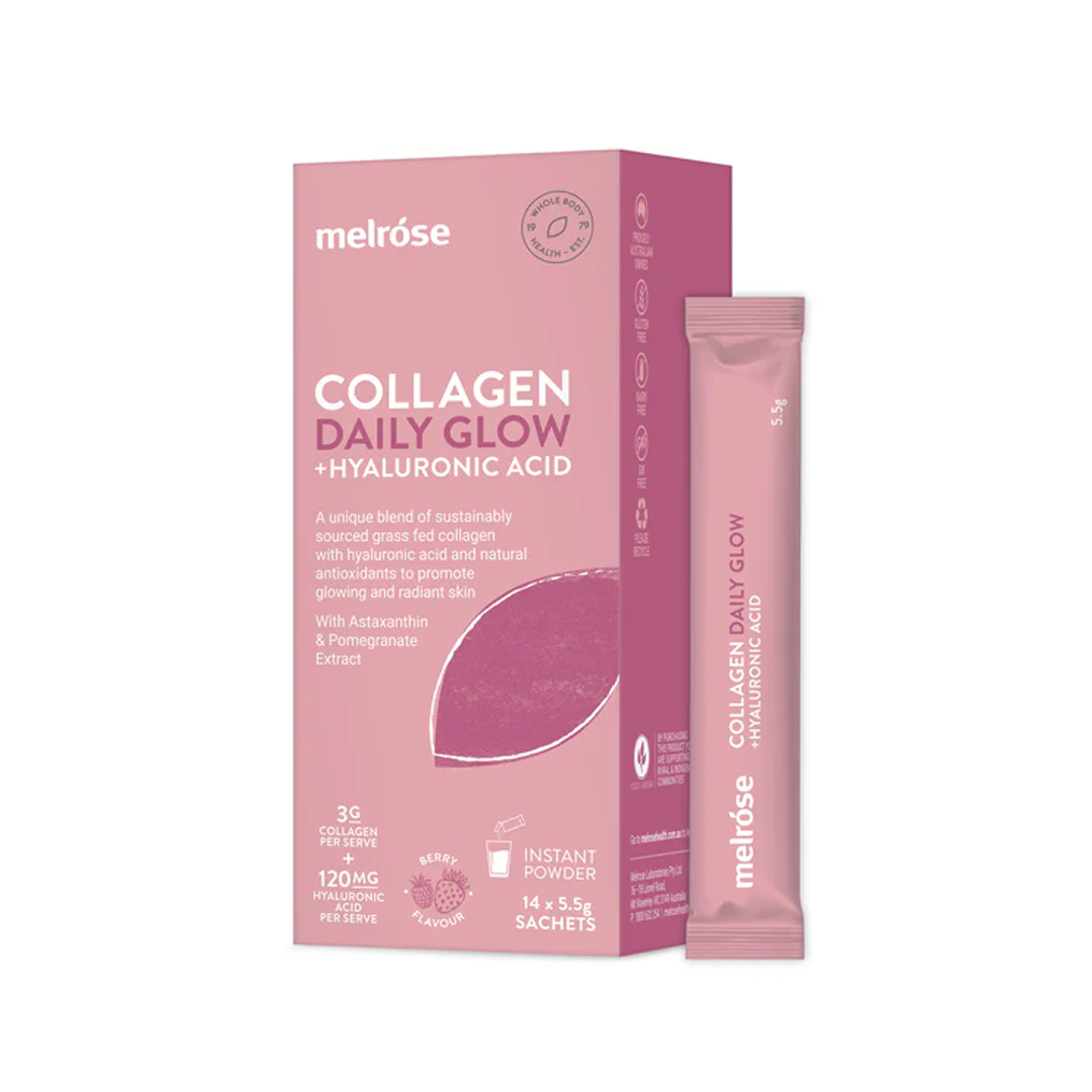 Melrose - Collagen Daily Glow + Hyaluronic Acid 5.5g Sachet