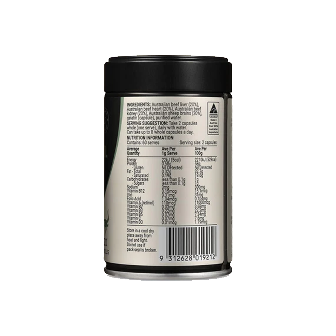 Melrose - Nose To Tail Multi - Grass Fed Organ - 120 Capsules
