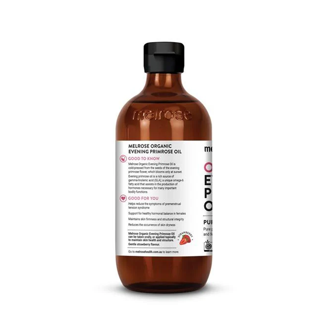 Melrose - Organic Evening Primrose Oil Strawberry 200ml
