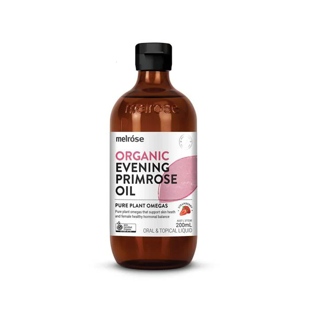 Melrose - Organic Evening Primrose Oil Strawberry 200ml