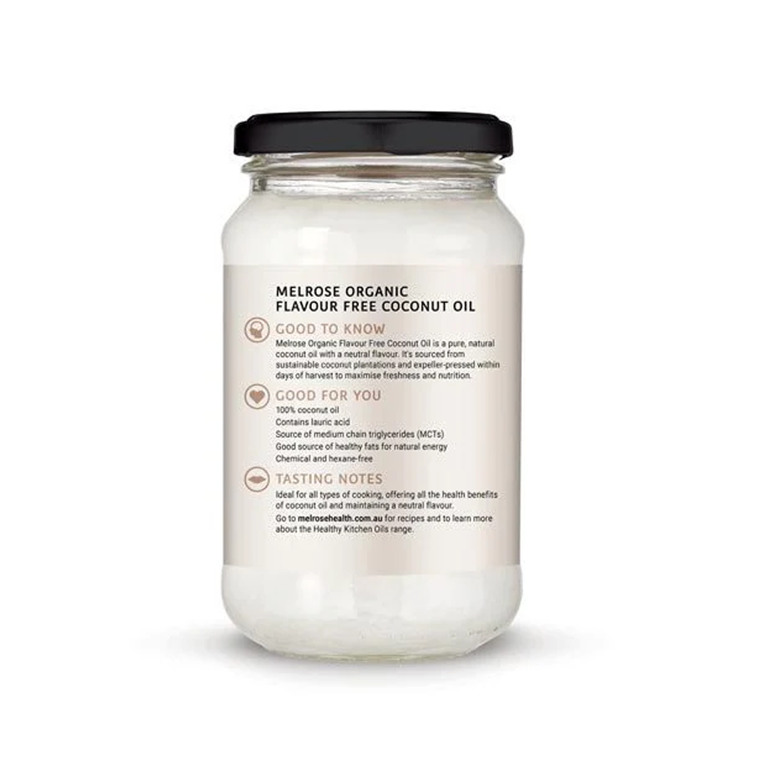 Melrose - Organic Flavour Free Coconut Oil - 325ml