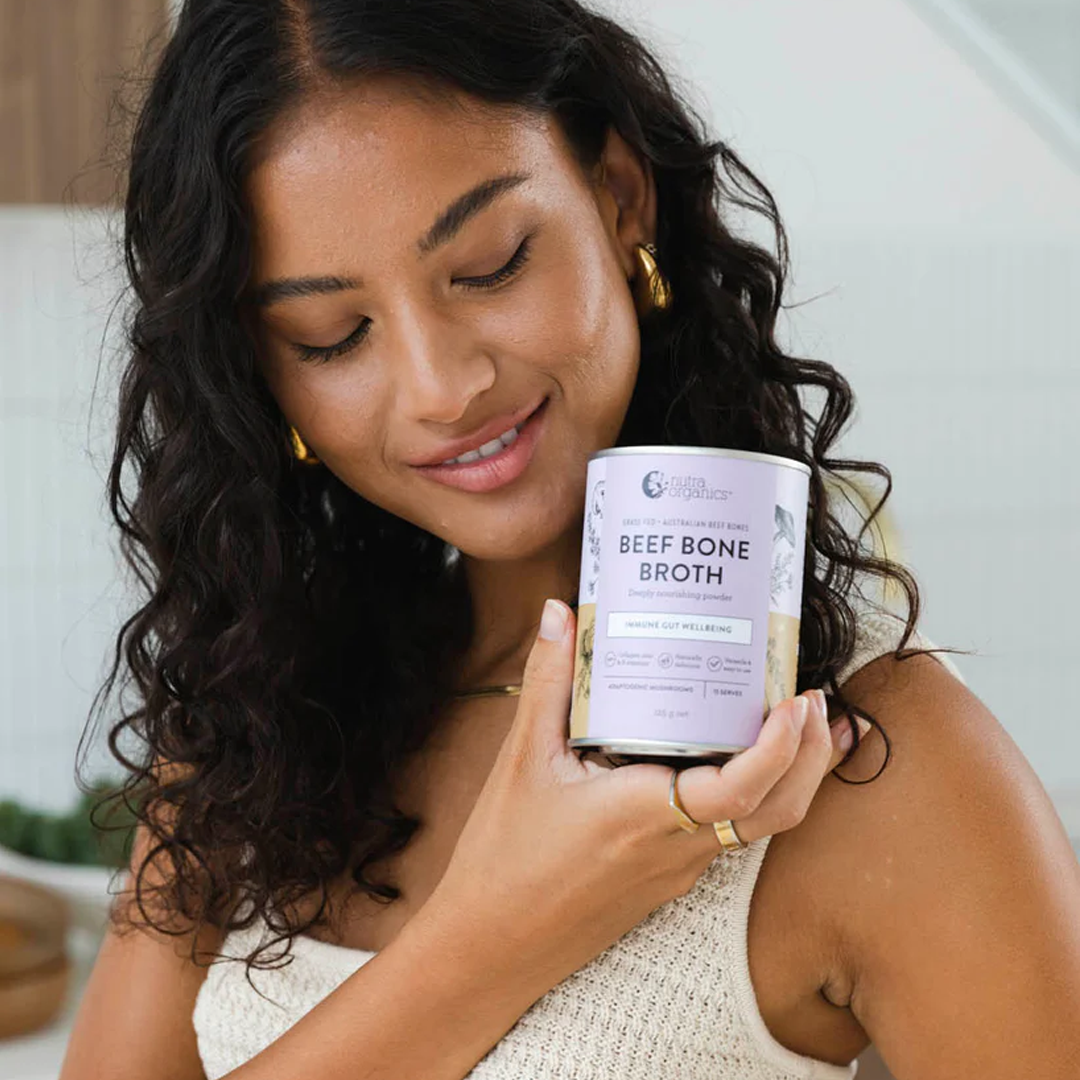 Nutra Organics - Beef Bone Broth Adaptogenic Mushroom - 125g