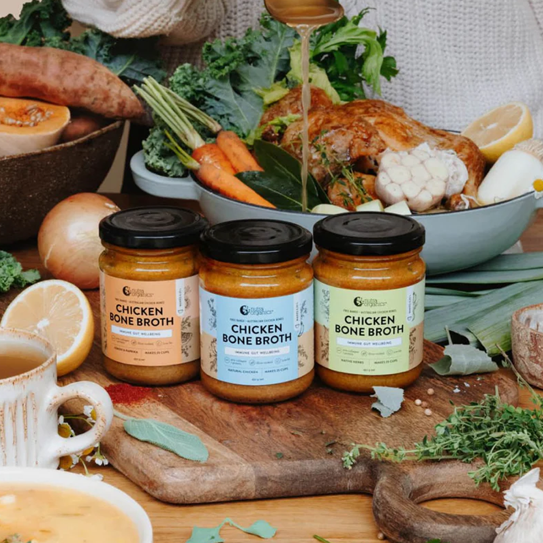 Nutra Organics - Chicken Bone Broth Concentrate Natural - 250g