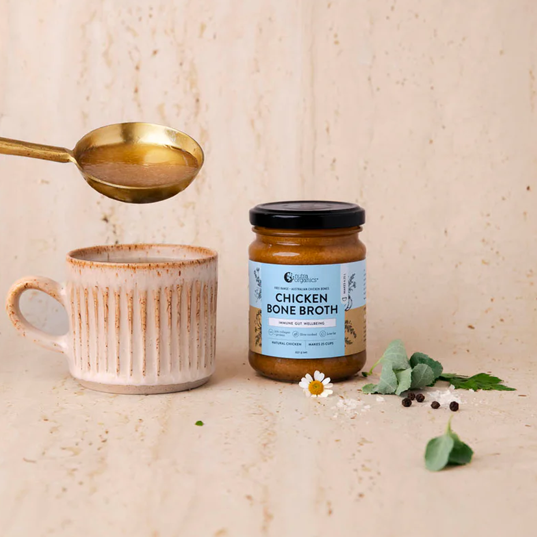 Nutra Organics - Chicken Bone Broth Concentrate Natural - 250g