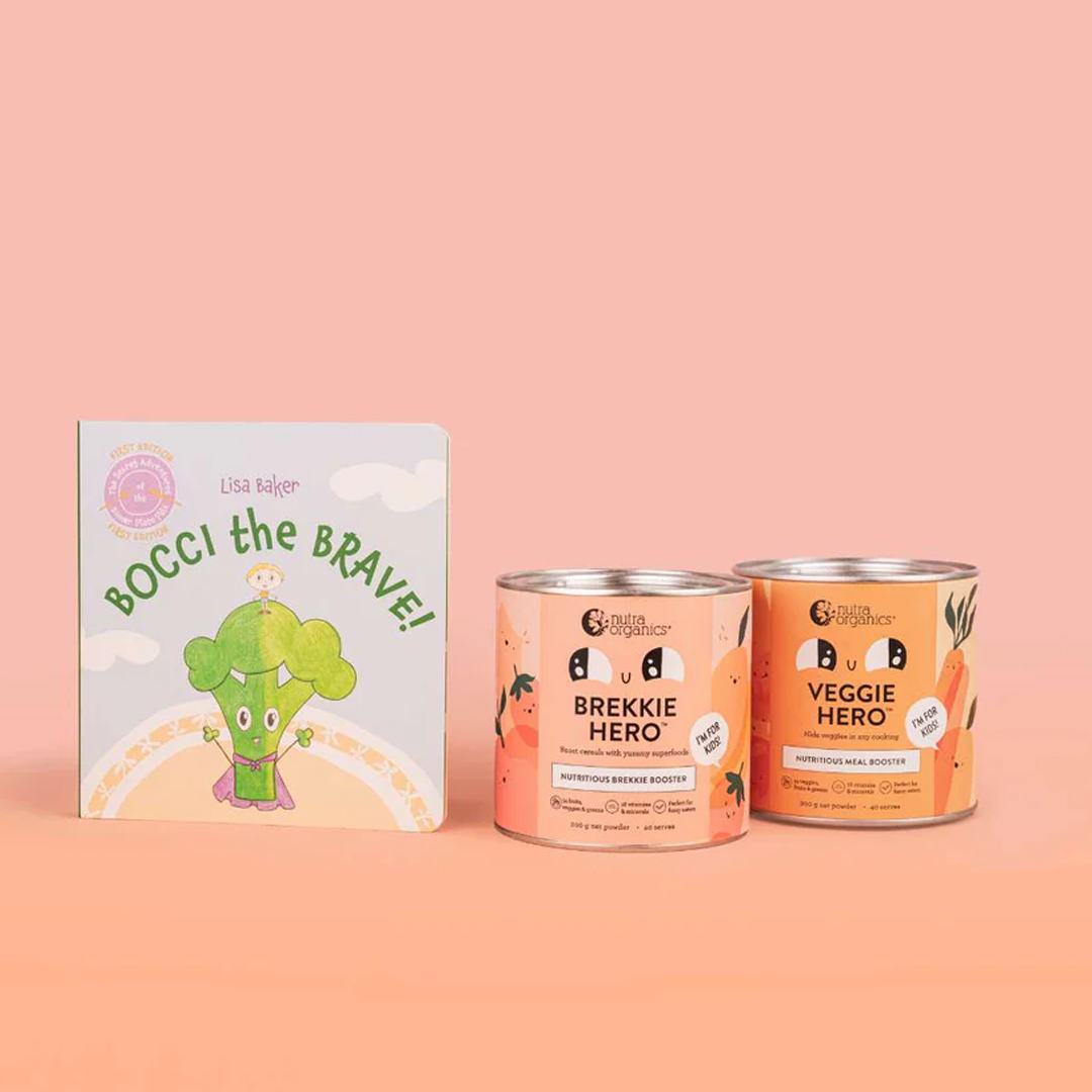 Nutra Organics - Little Healthy Eater Bundle + FREE Kids book