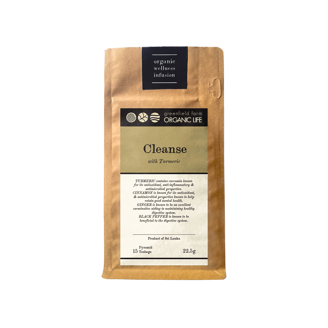 Organic Life - Cleanse With Turmeric Tea - 22.5g