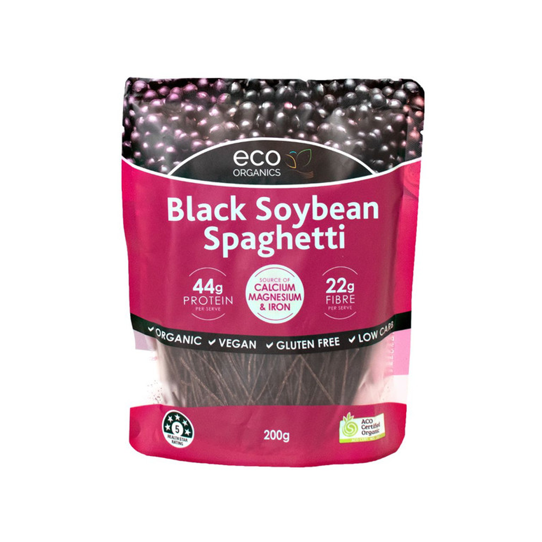 Organic Black Soybean Spaghetti - 200g