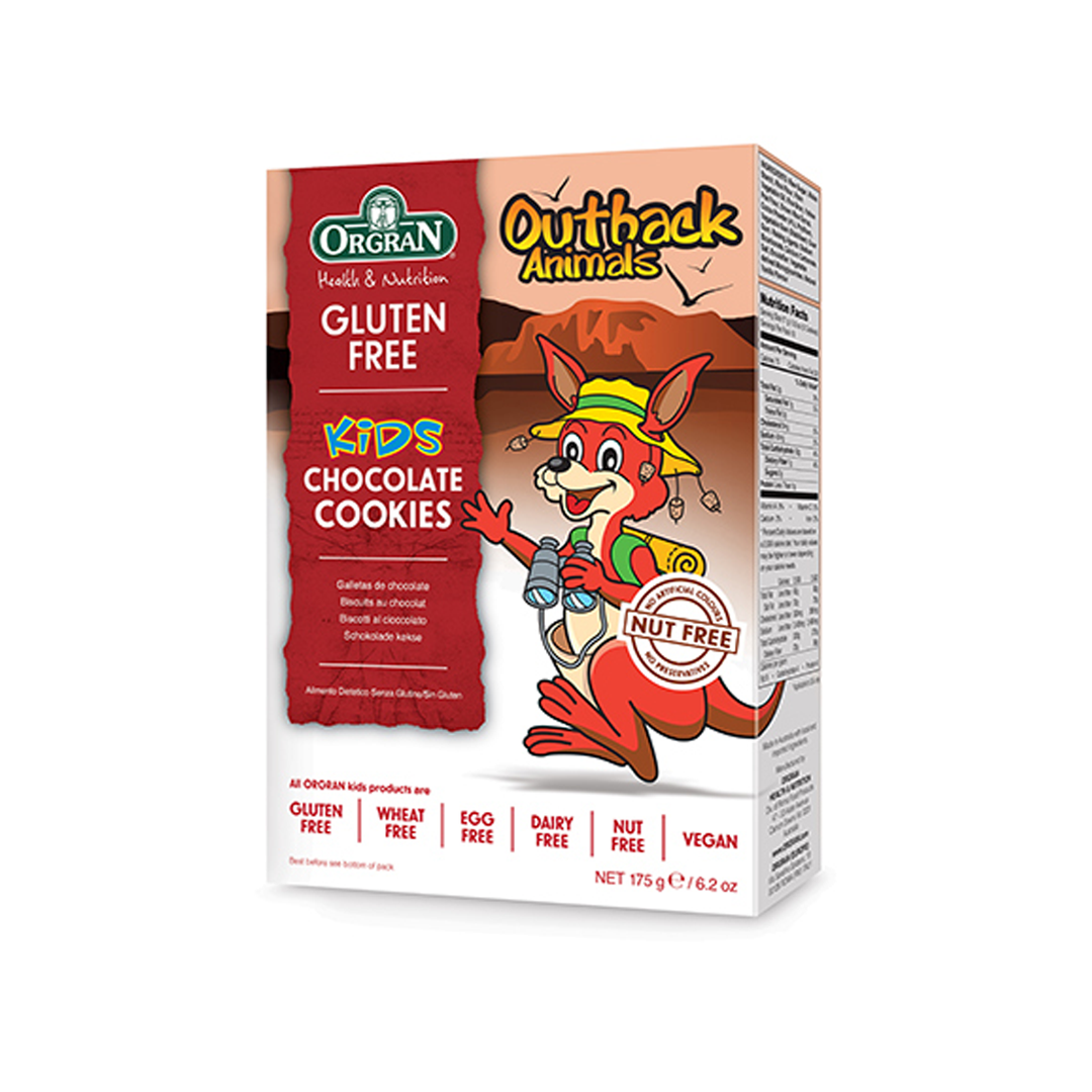 Orgran - Outback Animal Cookies Chocolate - 175g
