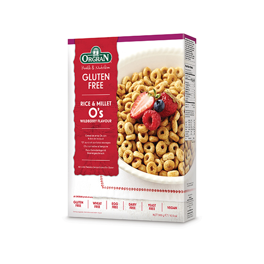 Orgran - Rice O's Wildberry Flavour - 300g
