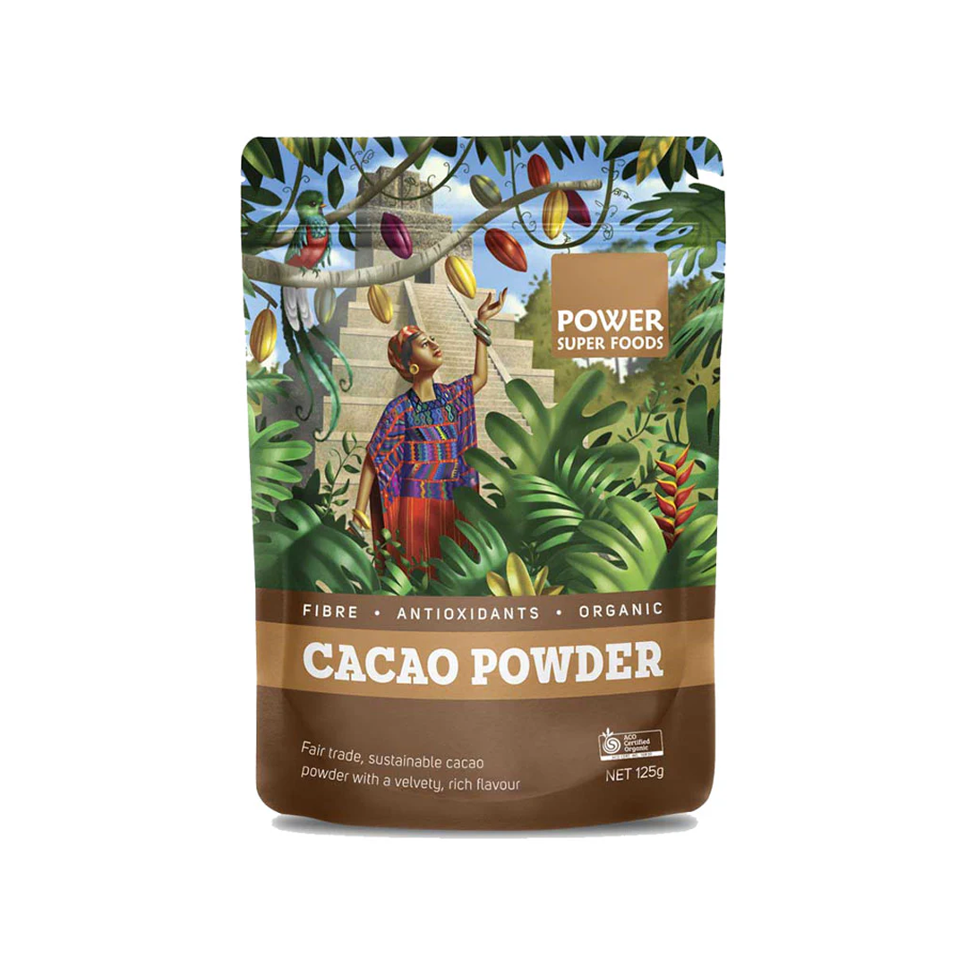 Power Super Foods - Cacao Powder - Origin - 125g