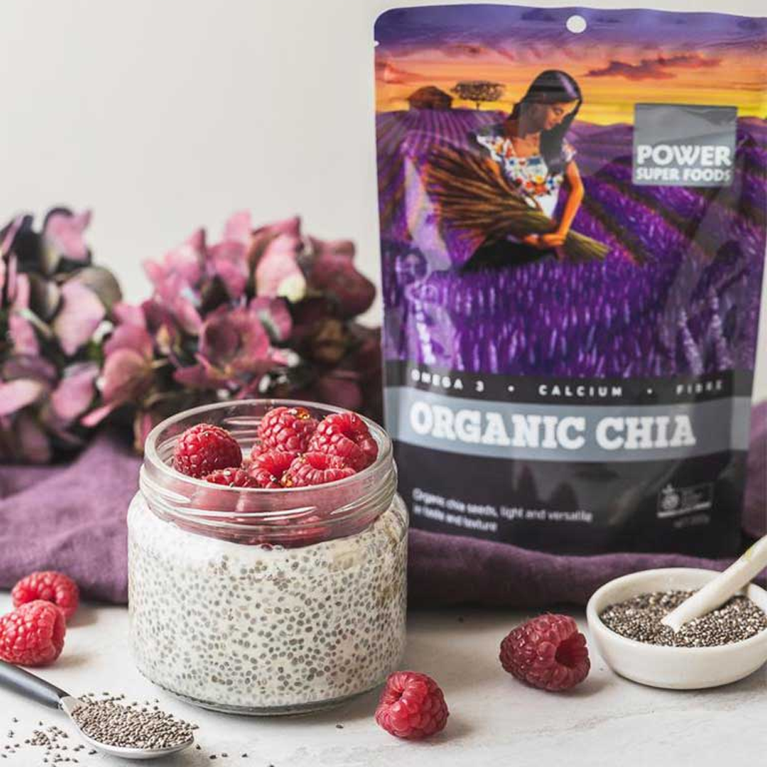 Power Super Foods - Organic Chia Seeds - 200g