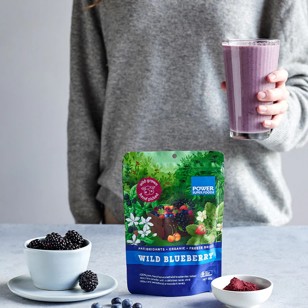 Power Super Foods - Wild Blueberry - 60g