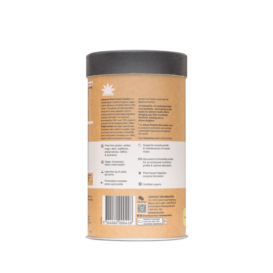Amazonia - Raw Protein Isolate Vanilla