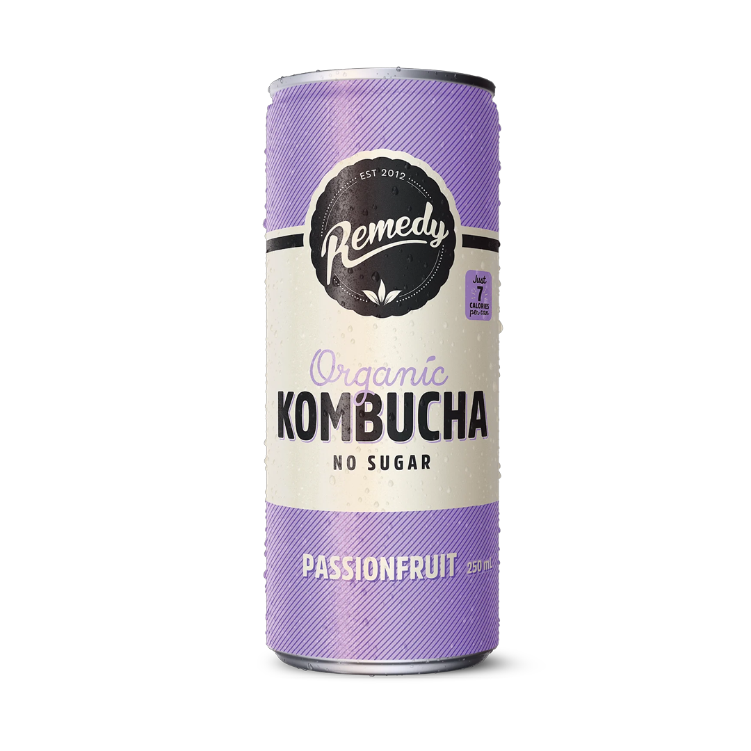 Remedy - Passionfruit kombucha - 250ml
