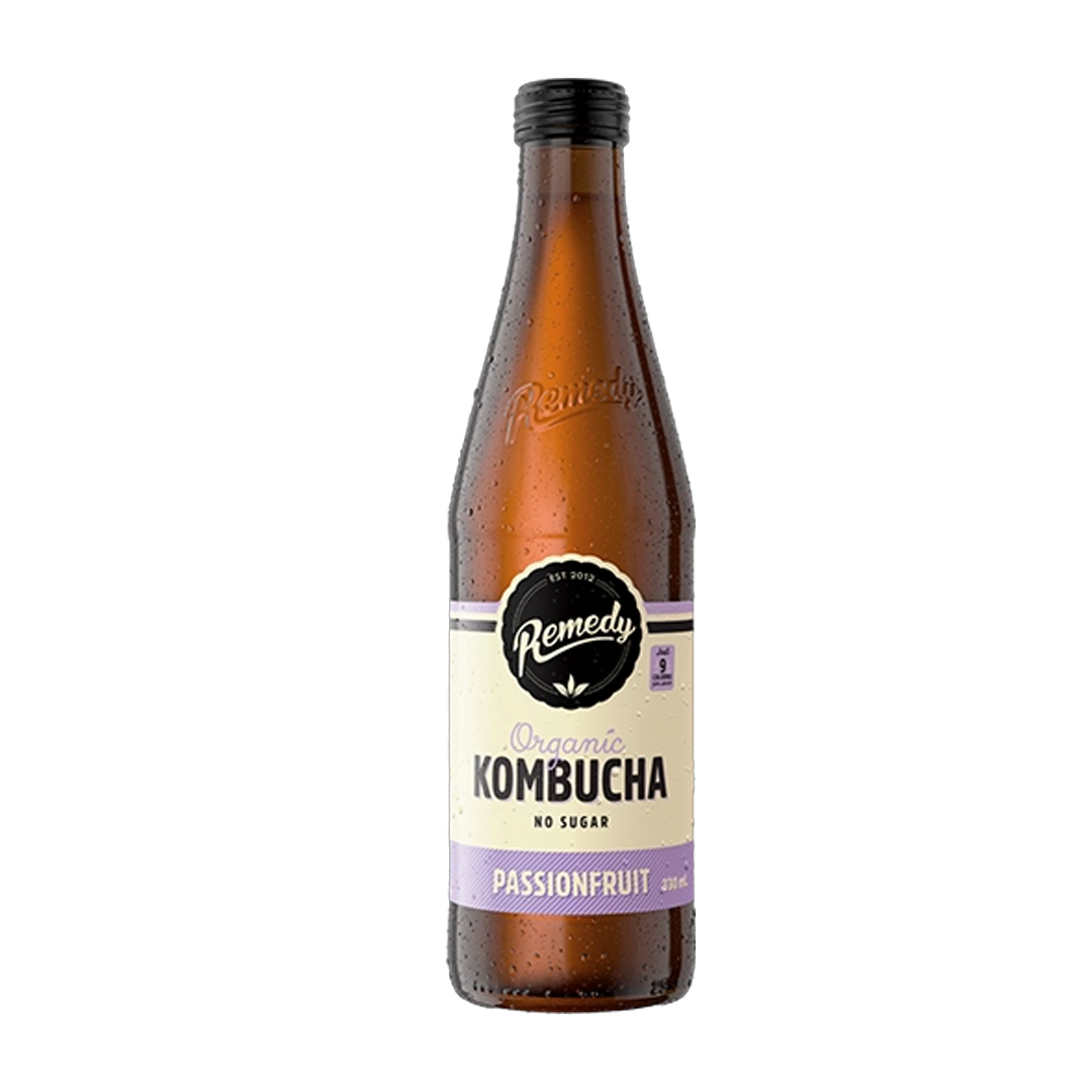 Remedy - Passionfruit Kombucha - 330ml