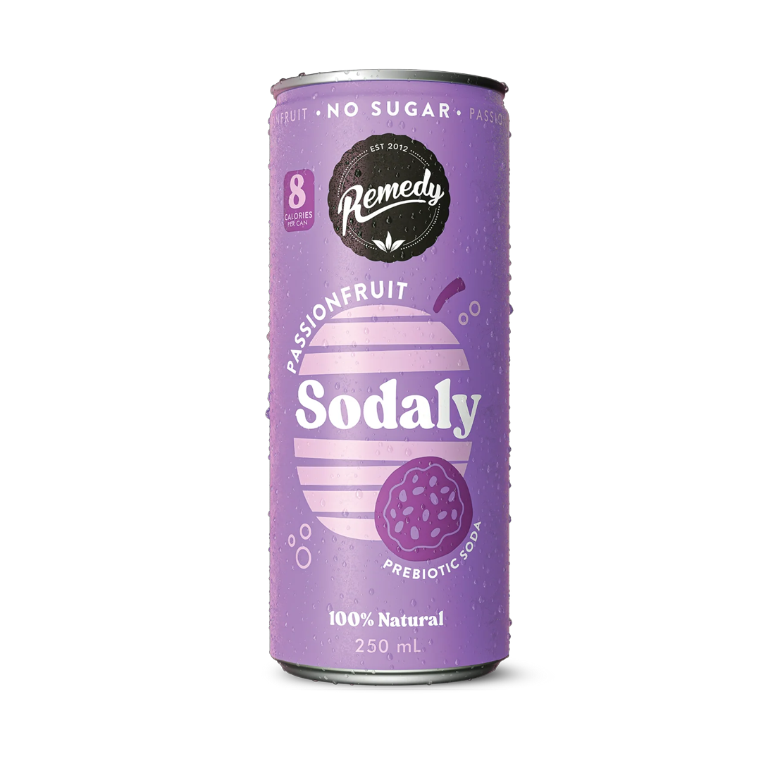 Remedy - Passionfruit Sodaly - 250ml