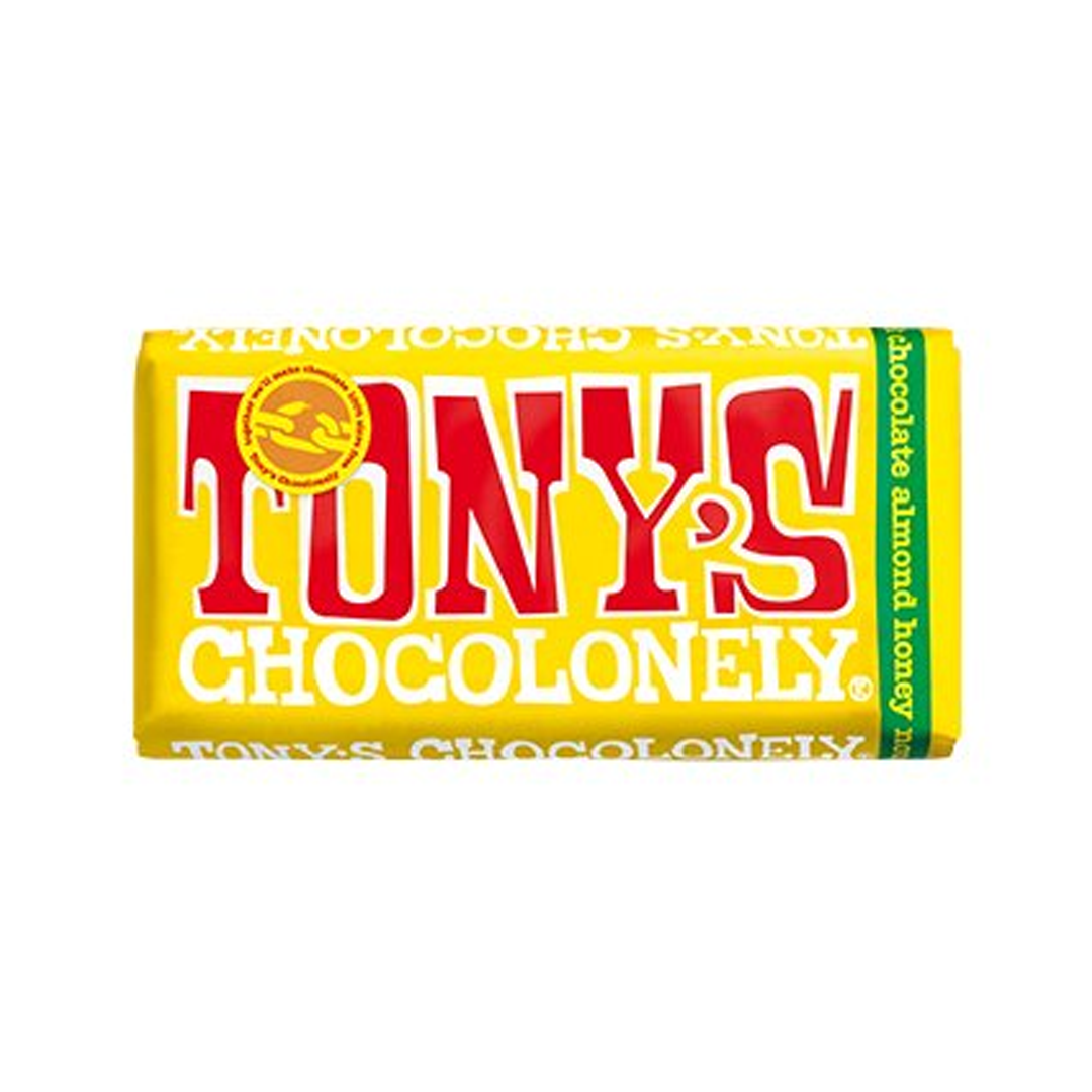 Tony's Milk Honey Almond Nougat 15 x 180g