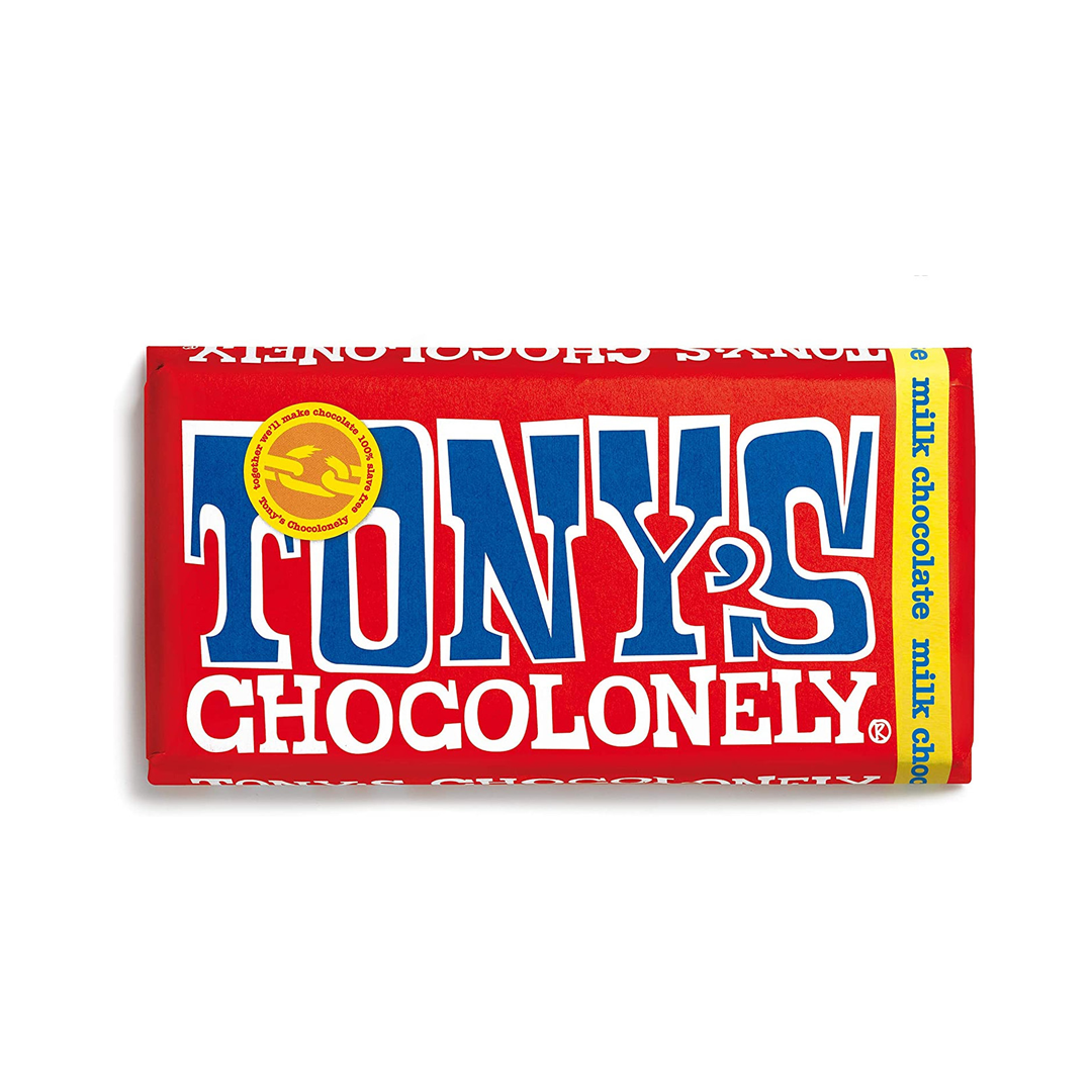 Tonys Chocolonely Milk Chocolate 15 x 180g box
