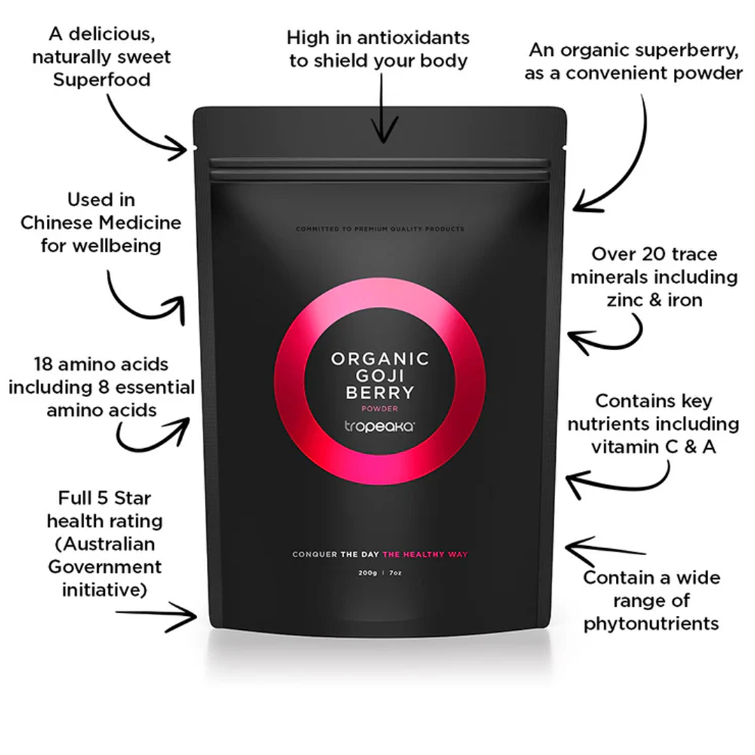 Tropeaka - Goji Berry Powder - 450g