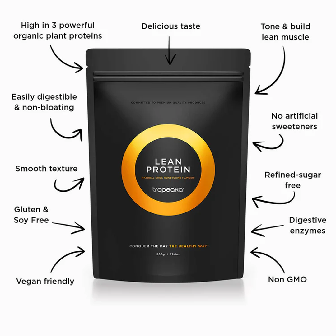 Tropeaka - Lean Protein Choc Honeycomb - 500g