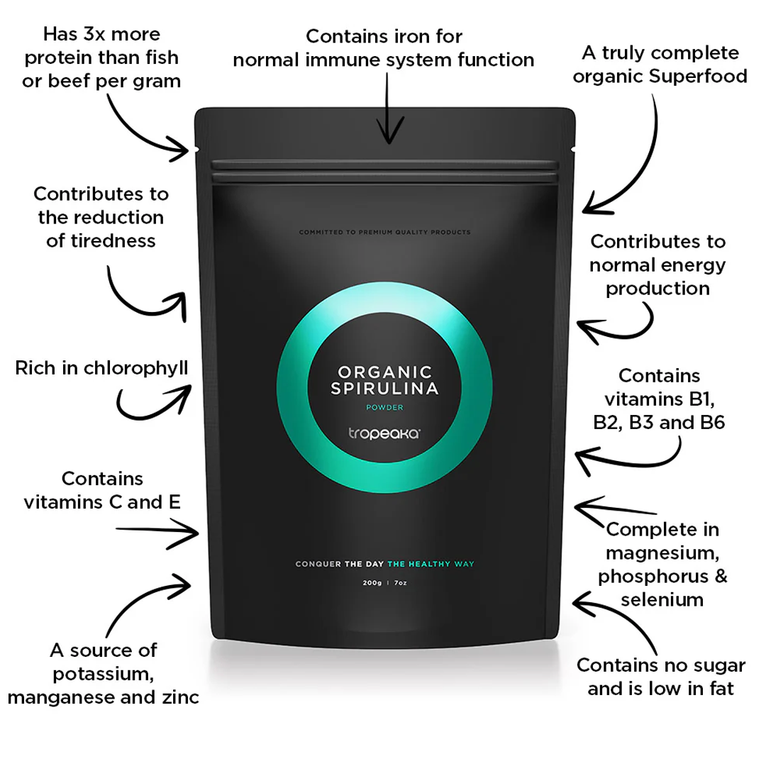 Tropeaka - Spirulina Powder - 200g