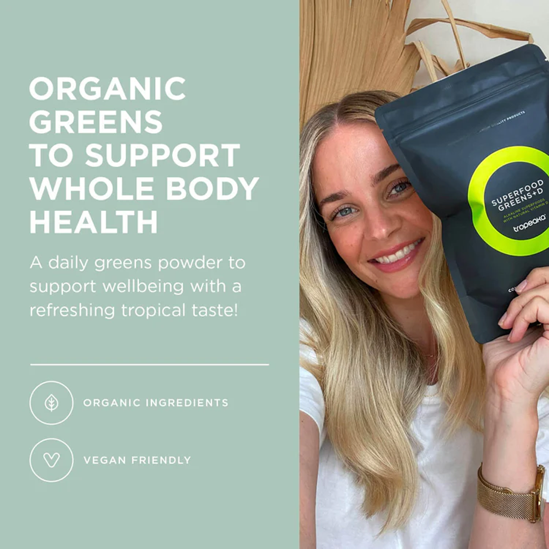 Tropeaka - Superfood Greens + D - 200g