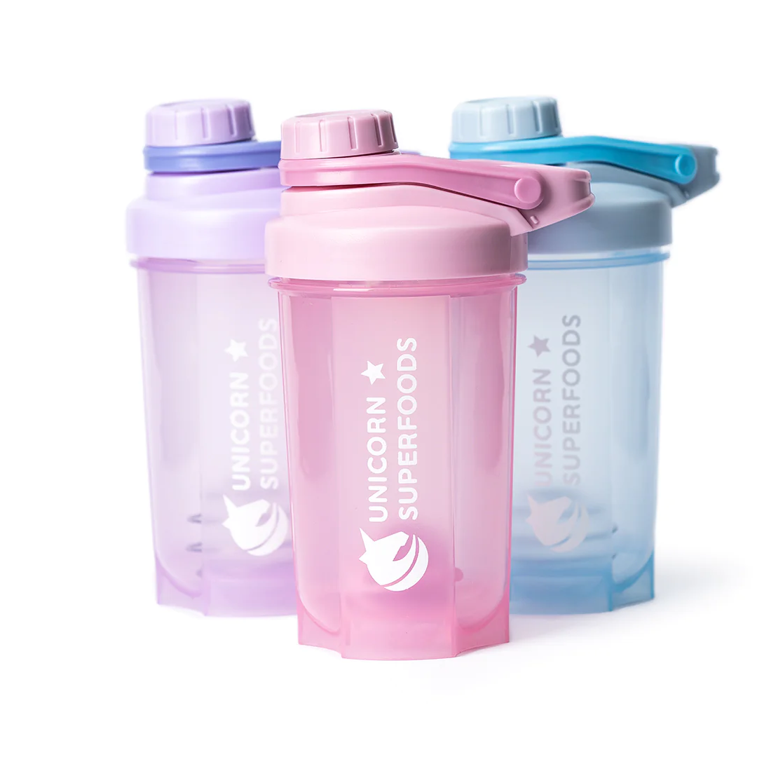 Unicorn Superfoods - Blue Protein Shaker Bottle