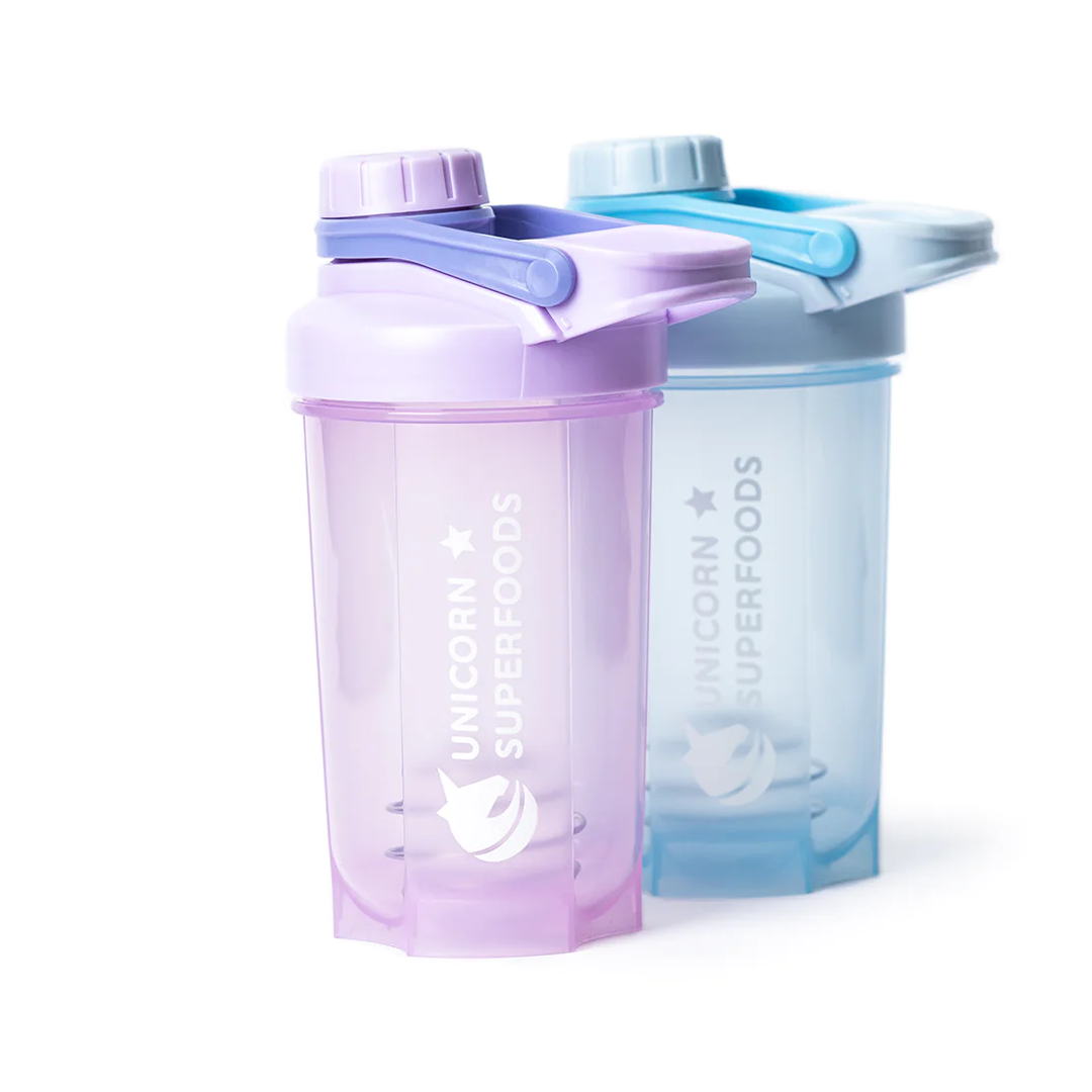Unicorn Superfoods - Blue Protein Shaker Bottle