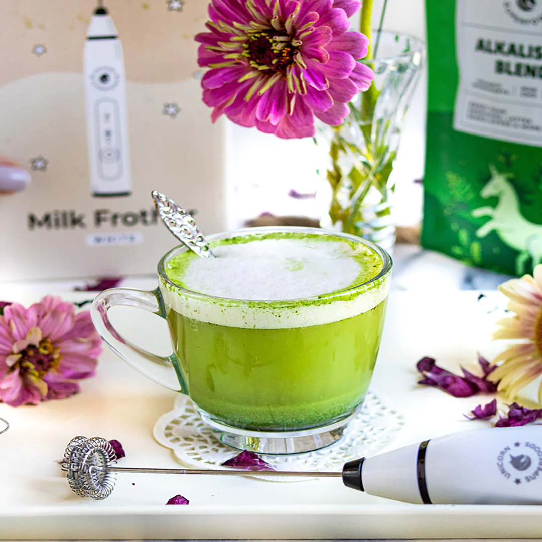 Unicorn Superfoods - Handheld Milk Frother White