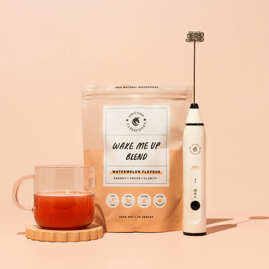 Unicorn Superfoods - Handheld Milk Frother White