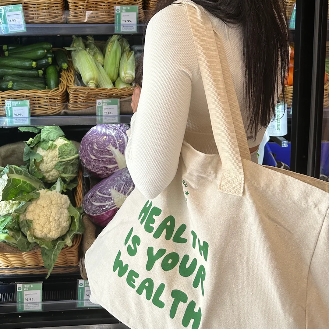 Unicorn Superfoods - Health Is Your Wealth Tote Bag