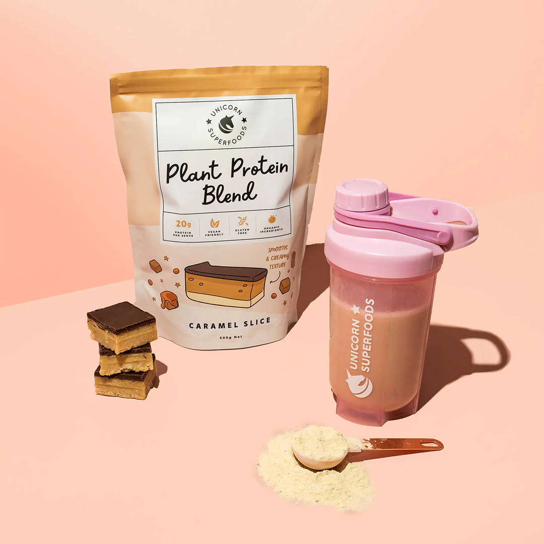 Unicorn Superfoods - Plant Protein Caramel Slice - 500g