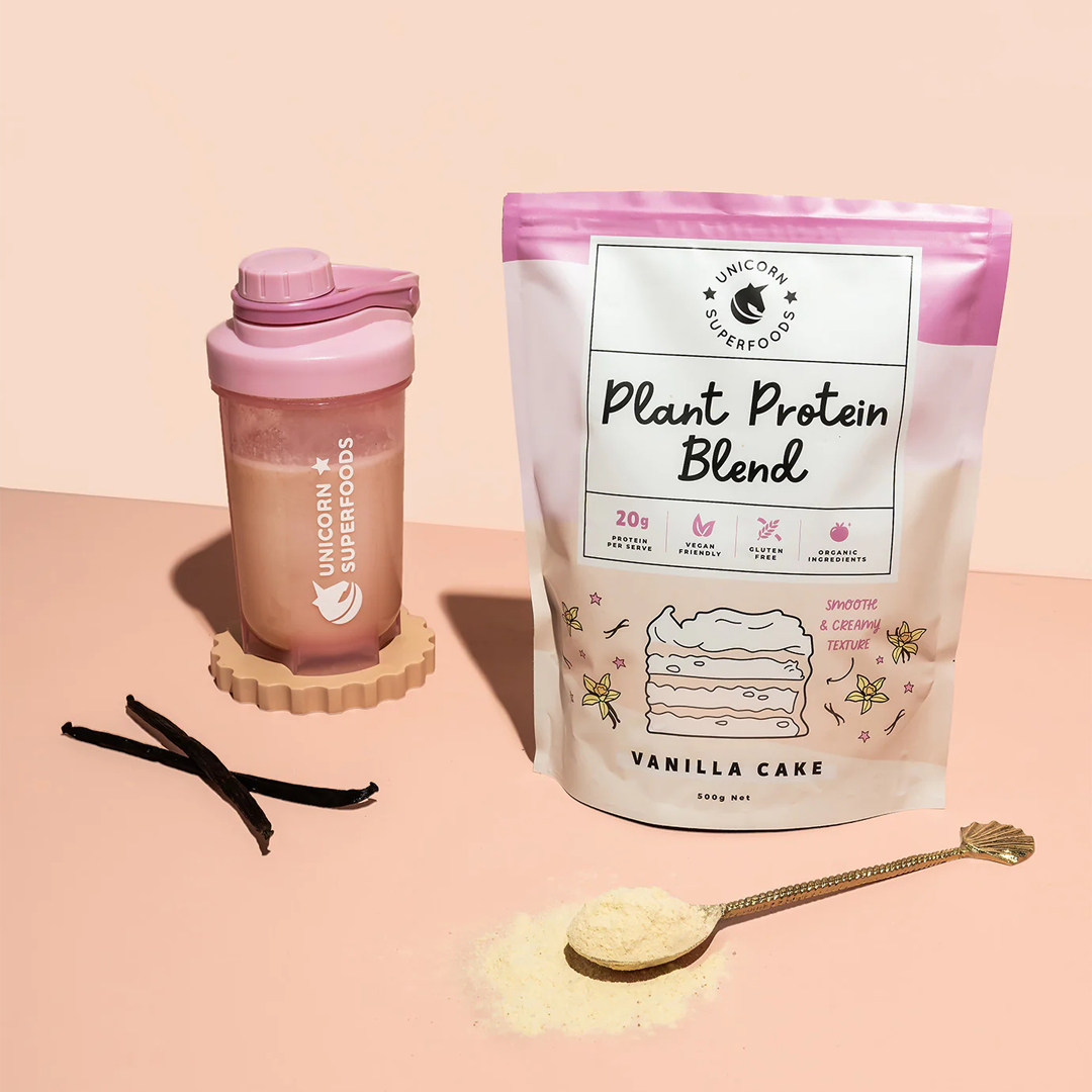 Unicorn Superfoods - Plant Protein Vanilla Cake - 500g