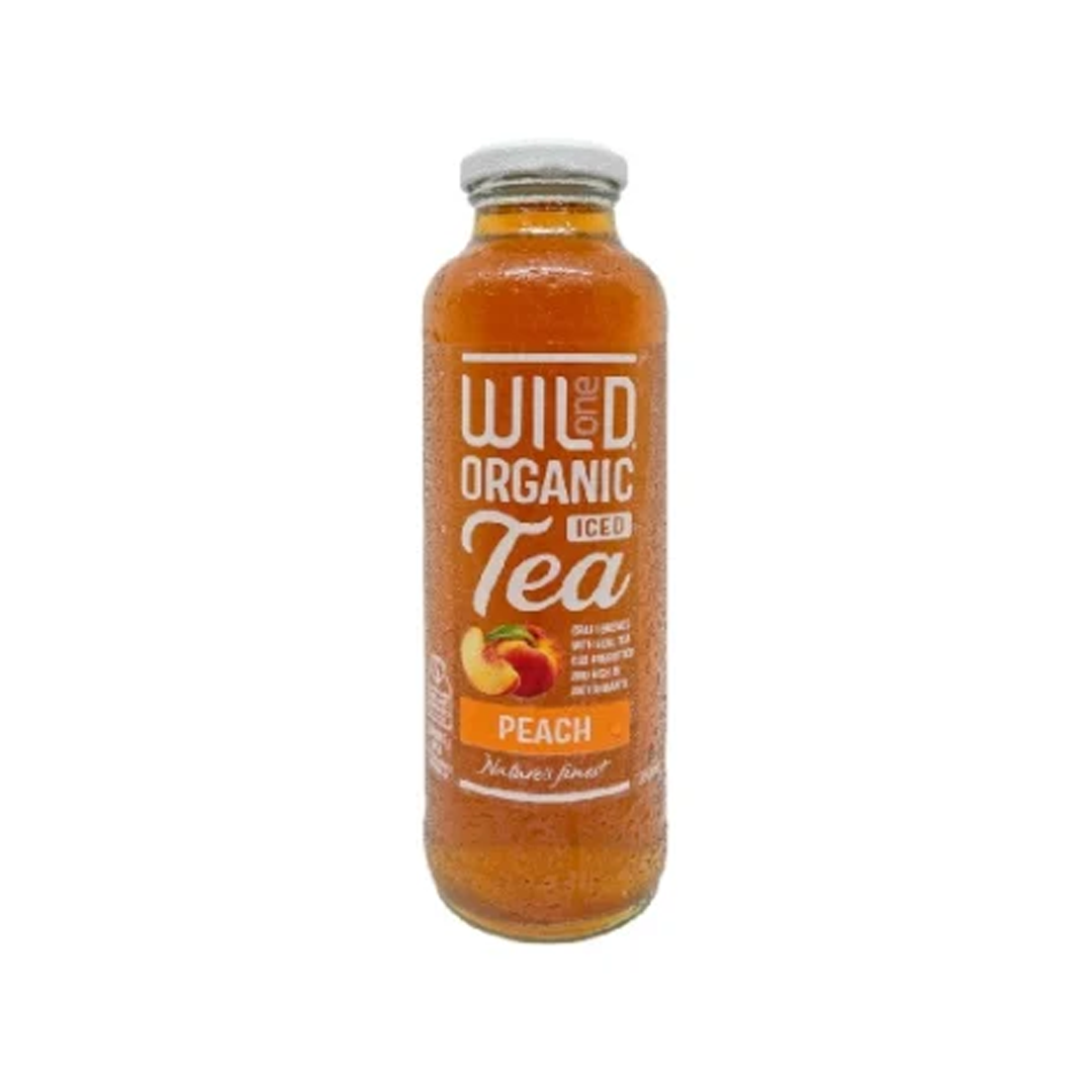 Wild Organic Peach Iced Tea 12 x 360ml