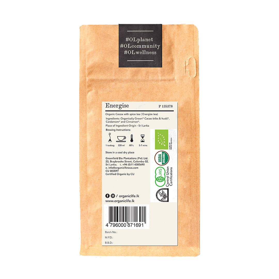 Organic Life - Energise - 22.5g