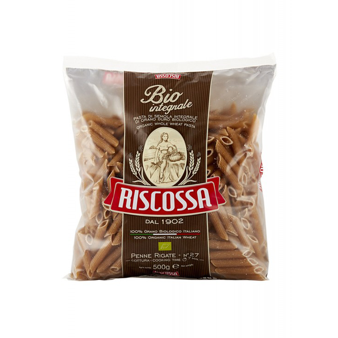 Riscossa - Whole Wheat Penne Rigate - 500g