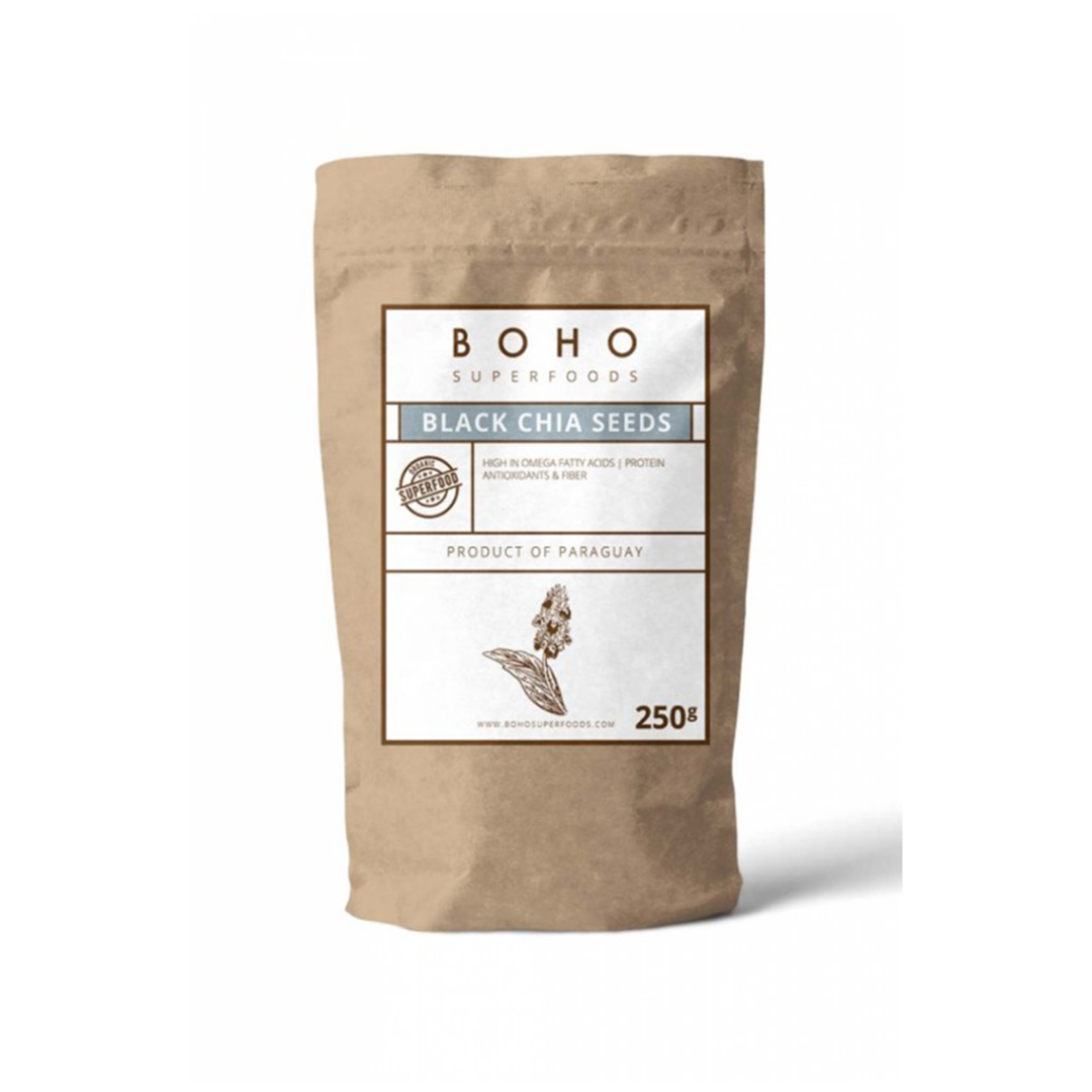 Boho Superfoods - Black Chia Seeds - 250g